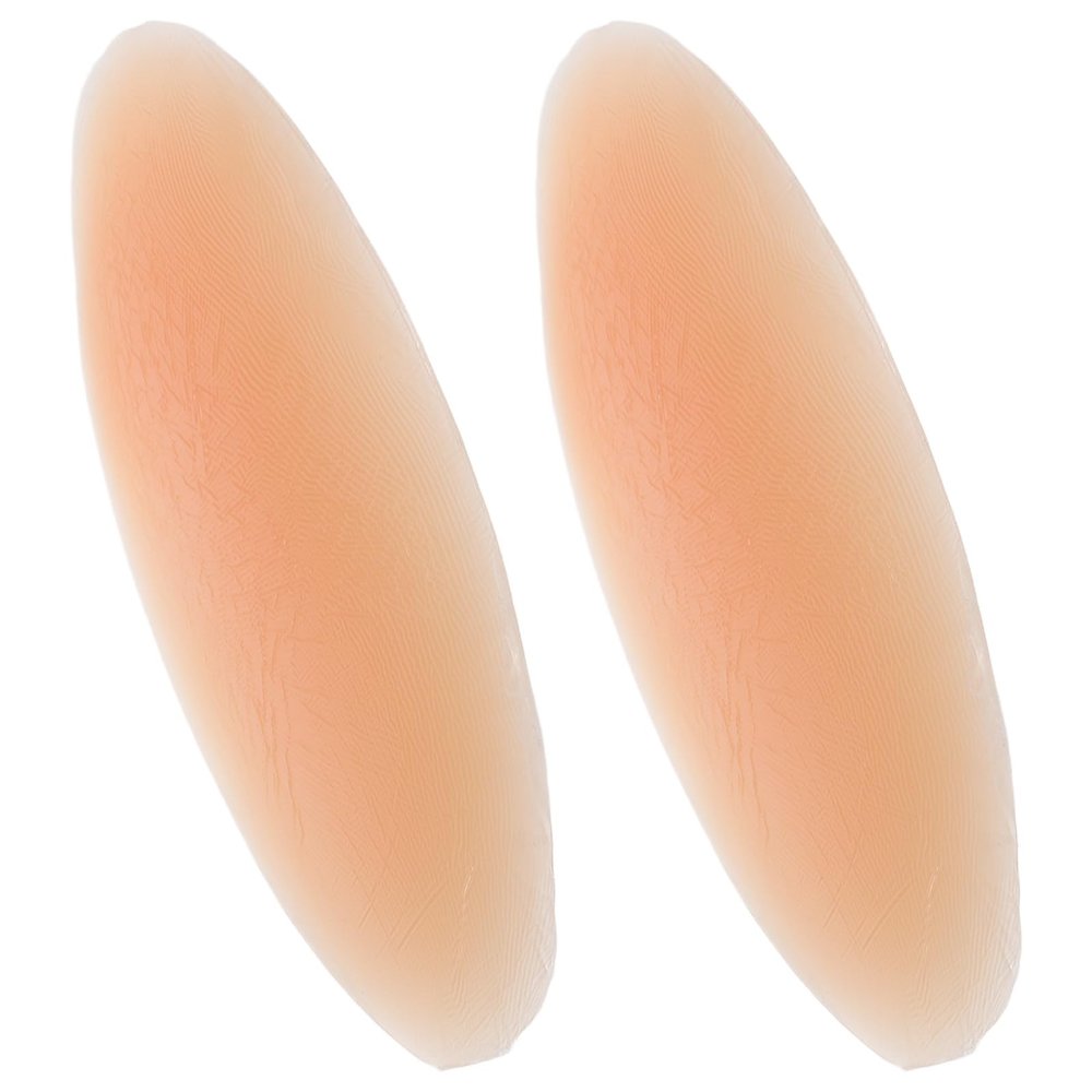 VICASKY Silicone Calf Pads 2pcs Self-adhesive Leg Correcting Stickers for Adults, Skin Tone Small Size, Calf Support for Straightening and Shaping Legs