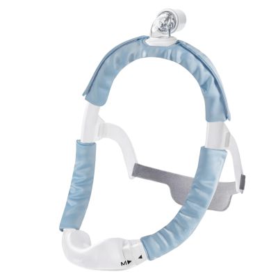 3 Pcs Satin CPAP Strap Cushions, CPAP Strap Covers, Comfort CPAP Face Mask Cushion Pads, CPAP Mask Covers for F30i/N30i Mask, Silky CPAP Headgear Pads for Reducing Red Marks, Sky Blue
