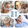 3 Pcs Satin CPAP Strap Cushions, CPAP Strap Covers, Comfort CPAP Face Mask Cushion Pads, CPAP Mask Covers for F30i/N30i Mask, Silky CPAP Headgear Pads for Reducing Red Marks, Sky Blue view 4