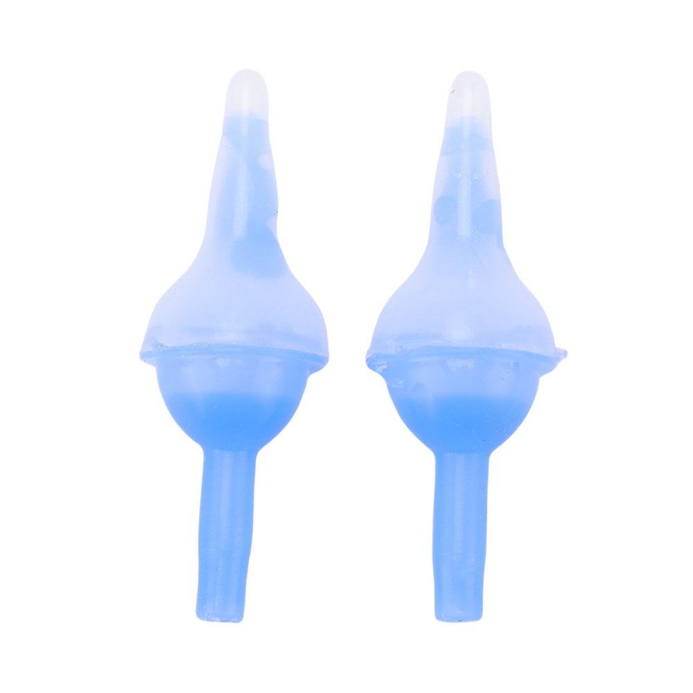 2 Pcs Reusable Silicone Earplugs for Sleeping, Noise Cancelling and Focus, Comfortable Skin Friendly Ear Plugs for Travel, Study, Swimming and Sleep