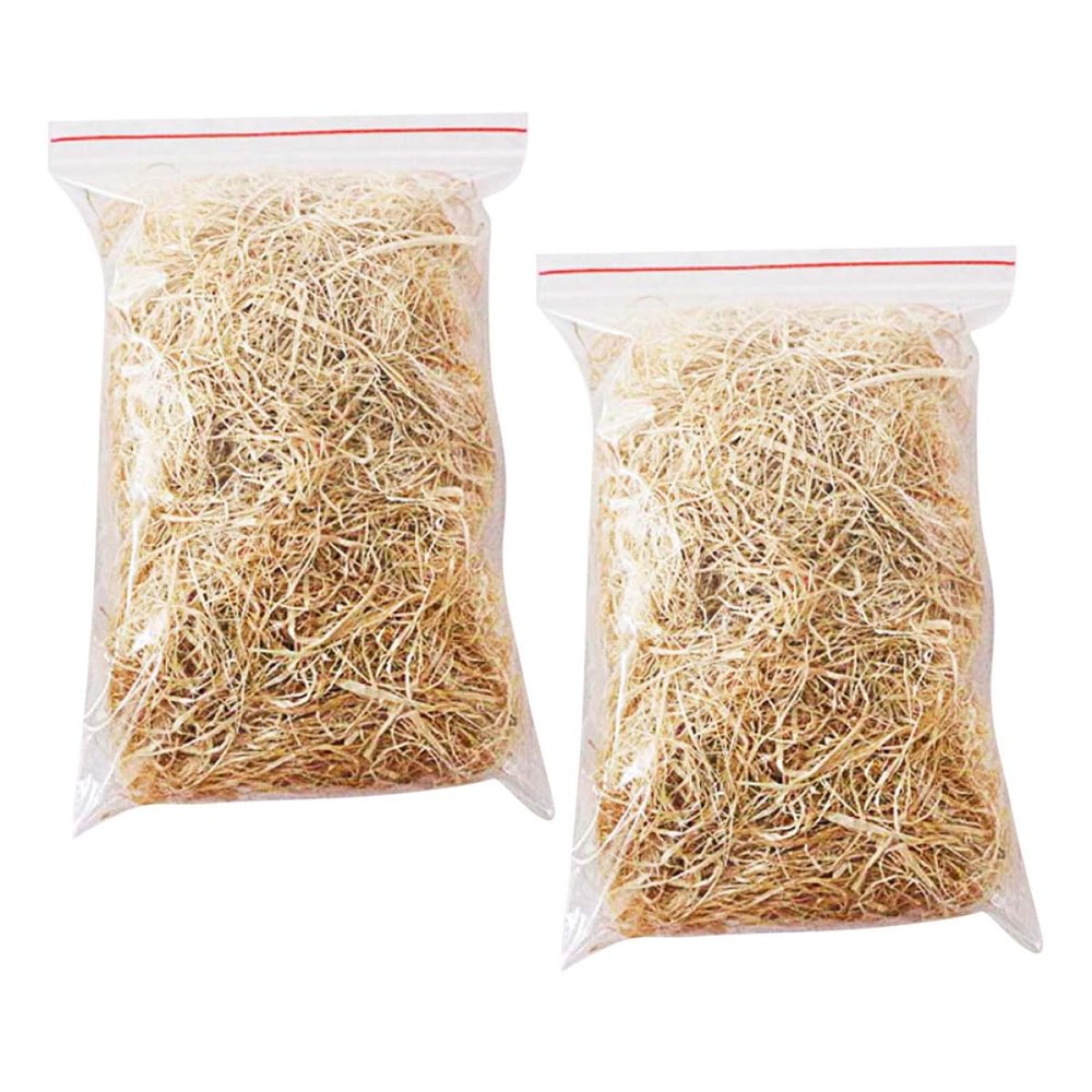 CHILDWEET Raffia Paper Shred Confetti for Packaging, Crinkle Cut Shredded Paper Filler, 2pcs 30g Bags, Decorative Box Filling for Valentines Day and Wedding Favor Nesting