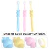 KICHOUSE s Manual Toothbrush 3pcs Set with Ultra-Soft Bristles Cartoon Rabbit Design for Ages 2-8 Oral Care view 2
