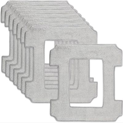 Cleaning Pads For Compatible With Ecovacs Winbot W1 Pro / W1 / W2 Omni / W2 Robot, Replacement Mop For Compatible With Ecovacs, Microfibre Mop Cloth Washable(8PCS)