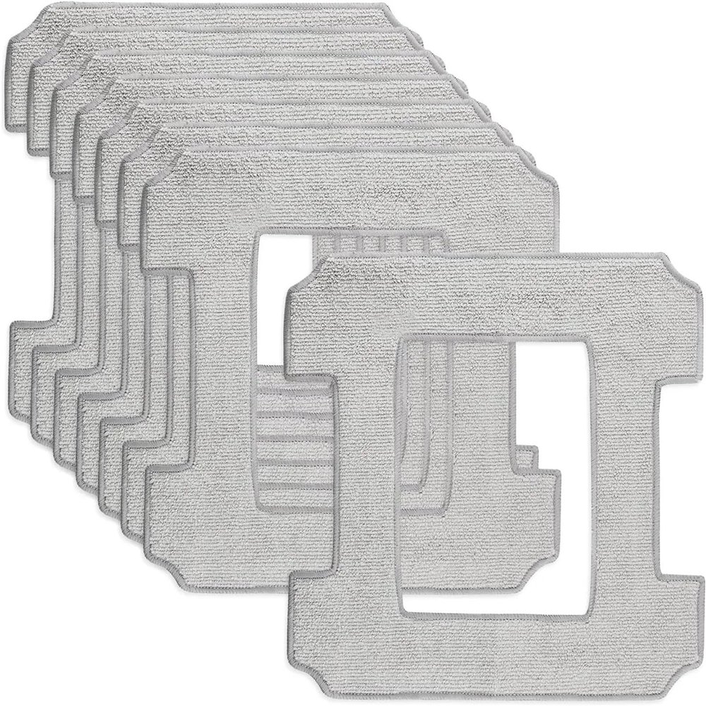 Cleaning Pads For Compatible With Ecovacs Winbot W1 Pro / W1 / W2 Omni / W2 Robot, Replacement Mop For Compatible With Ecovacs, Microfibre Mop Cloth Washable(8PCS)