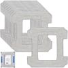Cleaning Pads For Compatible With Ecovacs Winbot W1 Pro / W1 / W2 Omni / W2 Robot, Replacement Mop For Compatible With Ecovacs, Microfibre Mop Cloth Washable(8PCS) view 2