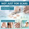 Lonqi 3-1 Care Patch,Lonqi Labs Patch,Silicone Scar Tape for All Skin Types,Wrinkles,ReusableC-Section, Burn, Surgical Scars (1PCS) view 3