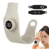 Rechargeable Electric Wrist Massager, Cordless Hand Heating Pad with 360 Ergonomic Support, 8 Modes 30 Intensity Levels, Adjustable Length Magnetic Detachable Host for Hand Pain Relief (White) view 1