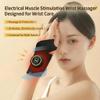 Rechargeable Electric Wrist Massager, Cordless Hand Heating Pad with 360 Ergonomic Support, 8 Modes 30 Intensity Levels, Adjustable Length Magnetic Detachable Host for Hand Pain Relief (White) view 3