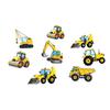 60 Pack Edible Construction Cupcake Toppers Dump Truck Excavator Tractor Party Stop Sign Cupcake Picks Kids Birthday Construction Theme Baby Shower Party Cake Decorations Supplies view 3