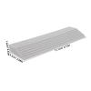 HOMOCONO Wheelchair Ramp and Robot Vacuum Threshold Ramp Rubber Door 17cm X 5.3cm 1.6cm High Transition Strip for Doorways Scooter and Stroller for Home Accessibility view 2