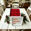 PACKGILO Large White Gift Box with Lid 12x12x10 Inches White Box view 4