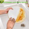 48 Pads Magic Sponge Eraser Sheets, Super Thin 0.12cm Disposable Melamine Sponge Sheets, 4X High Density Melamine Foam Sheet Flexible White Cleaning Eraser Wipes for Kitchen Sink Shoes Dish Faucet view 4
