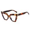 Melrose Oversized Cat Eye Reading Glasses Luxury Bling Rhinestone Magnified Blue Light Blocking Reader Glasses (Leopard, 3.0, x) view 2