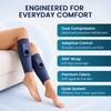 SWIRISE Leg Massager with Air Compression and Heat Calf Air Compression Massager, Air Pressure Leg Massager for Muscle Relaxation, Cordless Pair Gift (ST-505) view 4