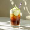 100 PCS Paper Straws for Drinking, Disposable Purple Striped Paper Straws Purple and White Drinking Straw for Cocktail Milkshake Coffee Lemonade for Bridal/Baby Shower Wedding Brithday Party Decor view 4