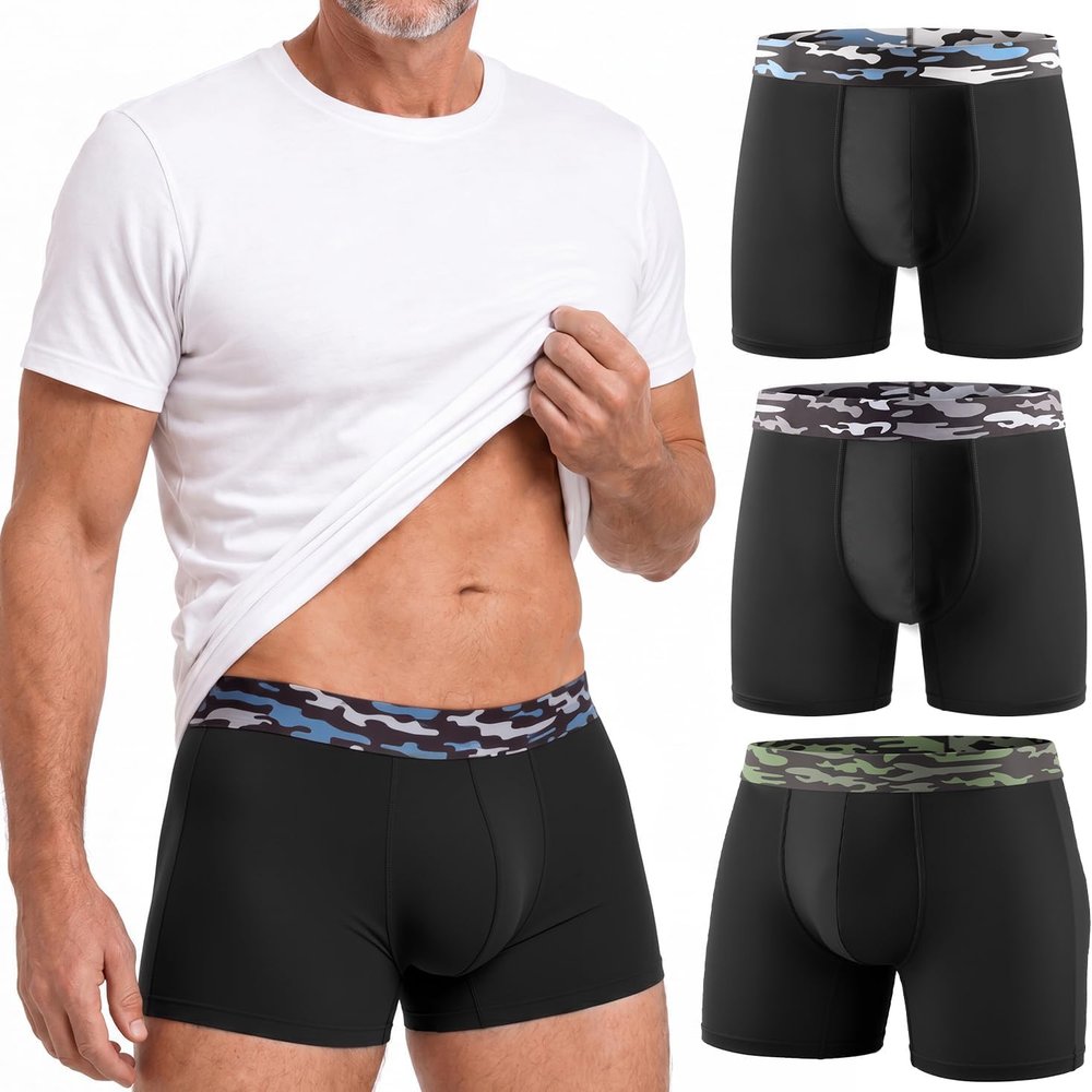 JP.AKRSOD Men's Incontinence Underwear,3 Pack,X-Large