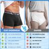 JP.AKRSOD Men's Incontinence Underwear,3 Pack,X-Large view 3
