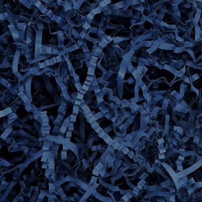 Navy Blue Crinkle Cut Paper Shred Filler, 10 LB Basket Filler Shredded Paper, Confetti Stuffing for Basket Filling, Halloween, Thanksgiving, Christmas, Birthdays, Gift Wrapping, Stuffer Party Supplies