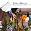 FESTFENDS Flower Wrap Film Roll 40cm X 30m, Floral Packaging Film for Bouquet Wrapping, Cuttable Cellophane for Wedding and Decoration view 3