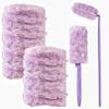 30 Disposable 360 Multi-Surface Duster Refills, Rugged Compatible with Swiffer Duster Refills (30 Duster Refills + 1 Short Handle + 1 Extendable Handle) view 1