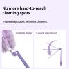 30 Disposable 360 Multi-Surface Duster Refills, Rugged Compatible with Swiffer Duster Refills (30 Duster Refills + 1 Short Handle + 1 Extendable Handle) view 4