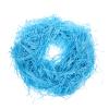 Blue Decorative Shredded Paper Filler, 200g Bag, Raffia Basket Stuffing for Boxes and Packaging Protection, Multi-use Packing Shreds for Craft, Party, and Holiday Wrap view 1