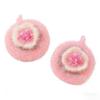 Kitchen Dish Sponge with Avocado Design Non-Scratch, Reusable Scrubber 2-Pack for Non-Stick Cookware (Pink) view 1