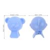 TIDTALEO 6pcs Toothbrush Head Covers Travel Case Set Replaceable Cartoon Toothbrush Caps with Clip- for Home and Outdoor Use view 2