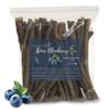 16oz. Sour Blueberry Licorice Root Chew Sticks for Humans. 100% Pure Natural | Oral Health & Fresh Breath | Individual Liquorice Chew Sticks are 6.5-7 inches LongGlycyrrhiza Glabra from Turkey. view 4