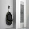 APSEQR Wall Mounted Ceramic Urinals with Sensor Flush Valve, Spill Proof Dry Urinals for Men, Automatic Flush for Hotels, Airports, Restaurants, Public Restrooms view 1