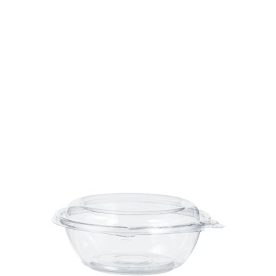 EcoQuality 8oz Clear Tamper Resistant Bowl with Dome Lid - For Salads, Fruit, Meal Prep, and Deli Takeout Bowl - For Catering, Food Trucks, Home Use, and Restaurants (240 Pack)