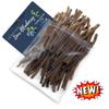 4oz. Sour Blueberry Licorice Root Chew Sticks for Humans. 100% Pure Natural | Oral Health & Fresh Breath | Individual Liquorice Chew Sticks are 6.5-7 inches LongGlycyrrhiza Glabra from Turkey. view 2