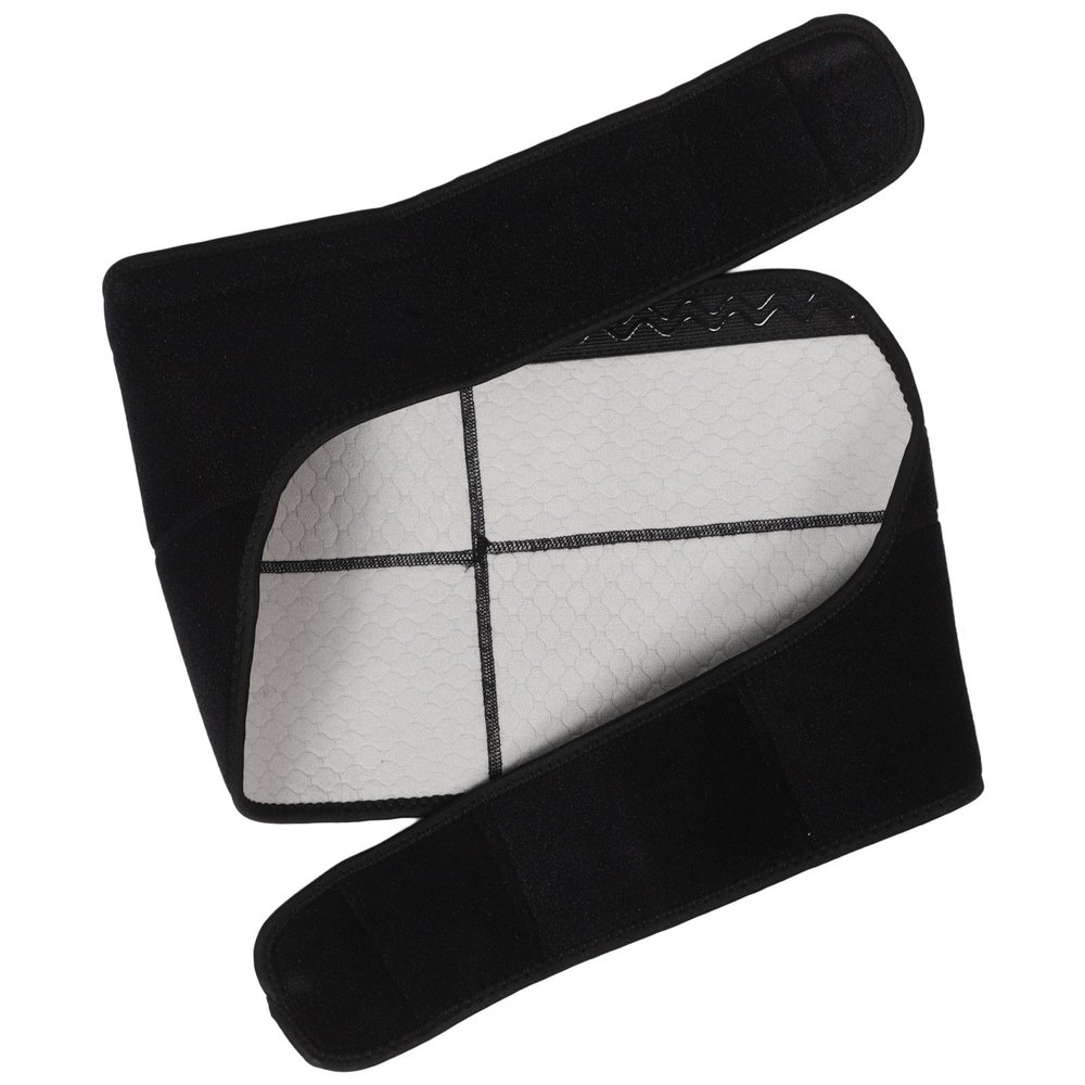 Thigh Protective Brace Compression Sleeve Adjustable Thigh Wrap Warm Support Band Large Size for 140-200 Lbs Sports Fitness Muscle Strain Relief