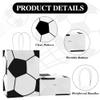 PASEOTA 12 PCS Soccer Goodie Bags with Handles, Soccer Snack Bags for Team Kids Birthday, Soccer Party Favor Bags Treat Candy Gift Bags Sports Theme Supplies (Soccer-A) view 3