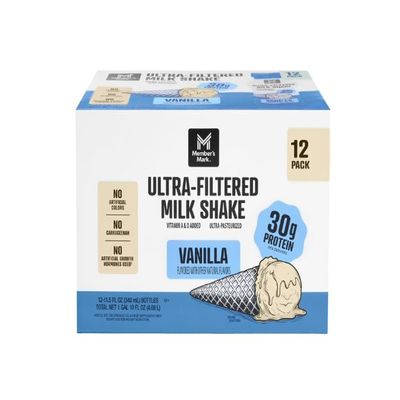 Me~mb-err Mark Ultra-Filtered Milk Shake - Vanilla, 11.5 fl. oz. -12 pk.