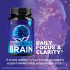 (2 Pack) Memory and Mood Brain Capsules - Official MemoryandMoodBrain Pills Advanced Premium Formula Support, All Natural Ingredients Vitamins for Overall Health & Wellness, 120 Capsules for 2 Months view 2