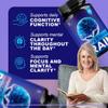 (2 Pack) Memory and Mood Brain Capsules - Official MemoryandMoodBrain Pills Advanced Premium Formula Support, All Natural Ingredients Vitamins for Overall Health & Wellness, 120 Capsules for 2 Months view 3