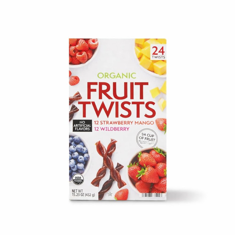 Organic Fruit Twist, Variety Pack, 0.63 oz., 24 pk.