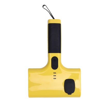Yunir Electric Grill Cleaner Replaceable Brush Head Cordless Anti Slip for Outdoor Grilling 992g