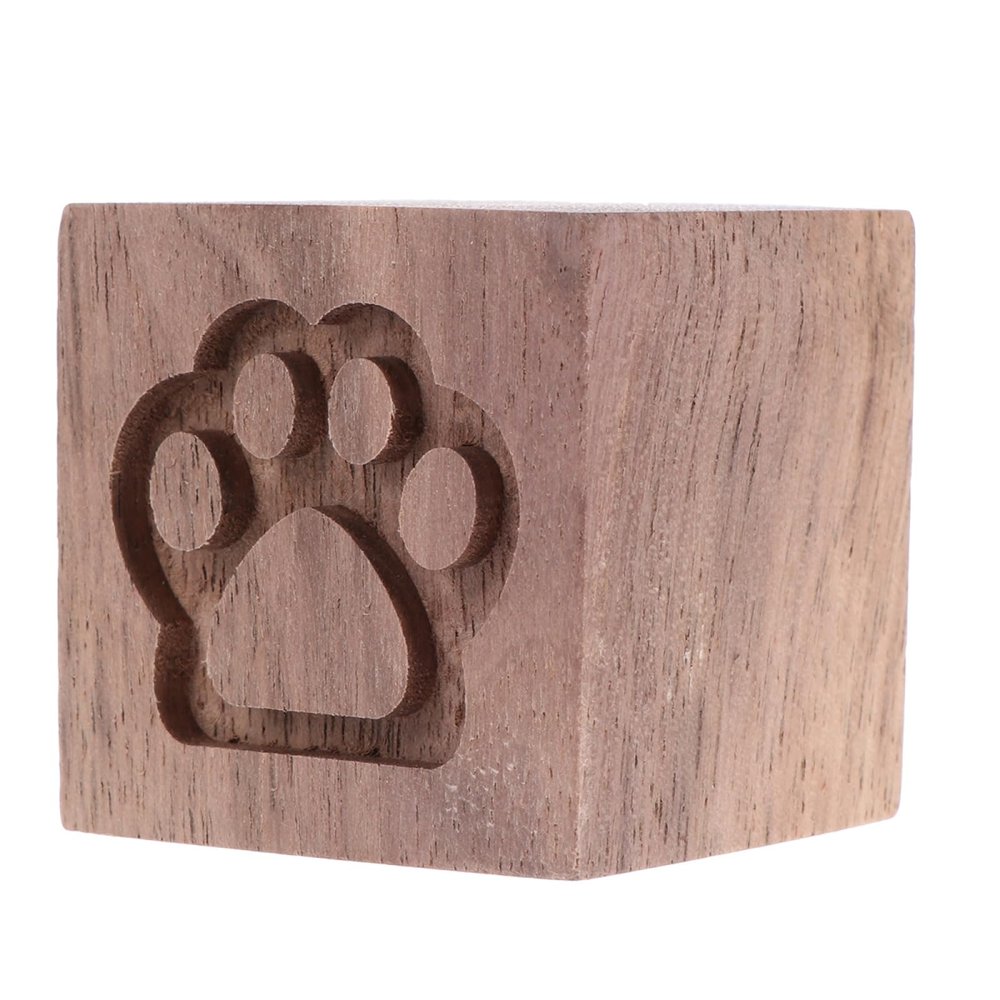 Housoutil Wood Diffuser Essential Oil Diffuser Aromatherapy Diffused Wood Square Cat Claw Walnut Scent for Home Office Bedroom Relaxation