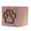 Housoutil Wood Diffuser Essential Oil Diffuser Aromatherapy Diffused Wood Square Cat Claw Walnut Scent for Home Office Bedroom Relaxation view 1