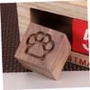 Housoutil Wood Diffuser Essential Oil Diffuser Aromatherapy Diffused Wood Square Cat Claw Walnut Scent for Home Office Bedroom Relaxation view 3