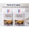 Chocolate French Crepes, 20 Individually Wrapped per Bag, Chocolate Hazelnut Filled French-Style Crepes, Imported from France, 21.2 oz (600g) Each (Pack of 2) view 4