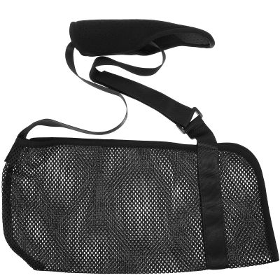 KAJNBN Adjustable Breathable Arm Sling with Shoulder Immobilizer and Fractured Elbow Protector for Broken Arm Support, Wrist and Forearm Brace for Injury