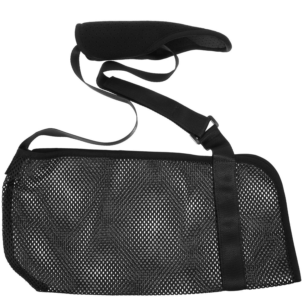KAJNBN Adjustable Breathable Arm Sling with Shoulder Immobilizer and Fractured Elbow Protector for Broken Arm Support, Wrist and Forearm Brace for Injury