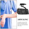 KAJNBN Adjustable Breathable Arm Sling with Shoulder Immobilizer and Fractured Elbow Protector for Broken Arm Support, Wrist and Forearm Brace for Injury view 3