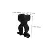 MOBUTOFU 10pcs Universal Walking Cane Holder and Support Clip 360 Rotating Bike Light Mount for Wheelchair, Walker, and Mobility Scooter Accessories view 2