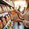 Bacon Microwave Pork Rinds 1.75 oz Crunchy Snack Skins Chicharrones Style Chips Alternative to Duros and Chicken Skin Snacks Pack of 2 view 3
