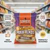 Bacon Microwave Pork Rinds 1.75 oz Crunchy Snack Skins Chicharrones Style Chips Alternative to Duros and Chicken Skin Snacks Pack of 2 view 4