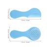 HAPINARY Newborn Hair Brush and Comb Set for Boys Soft Bristle Scalp Brush and Hair Comb Grooming Kit for Sensitive Scalps Blue view 2